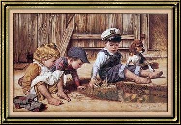 © Art by Jim Daly ~ Mud Mates